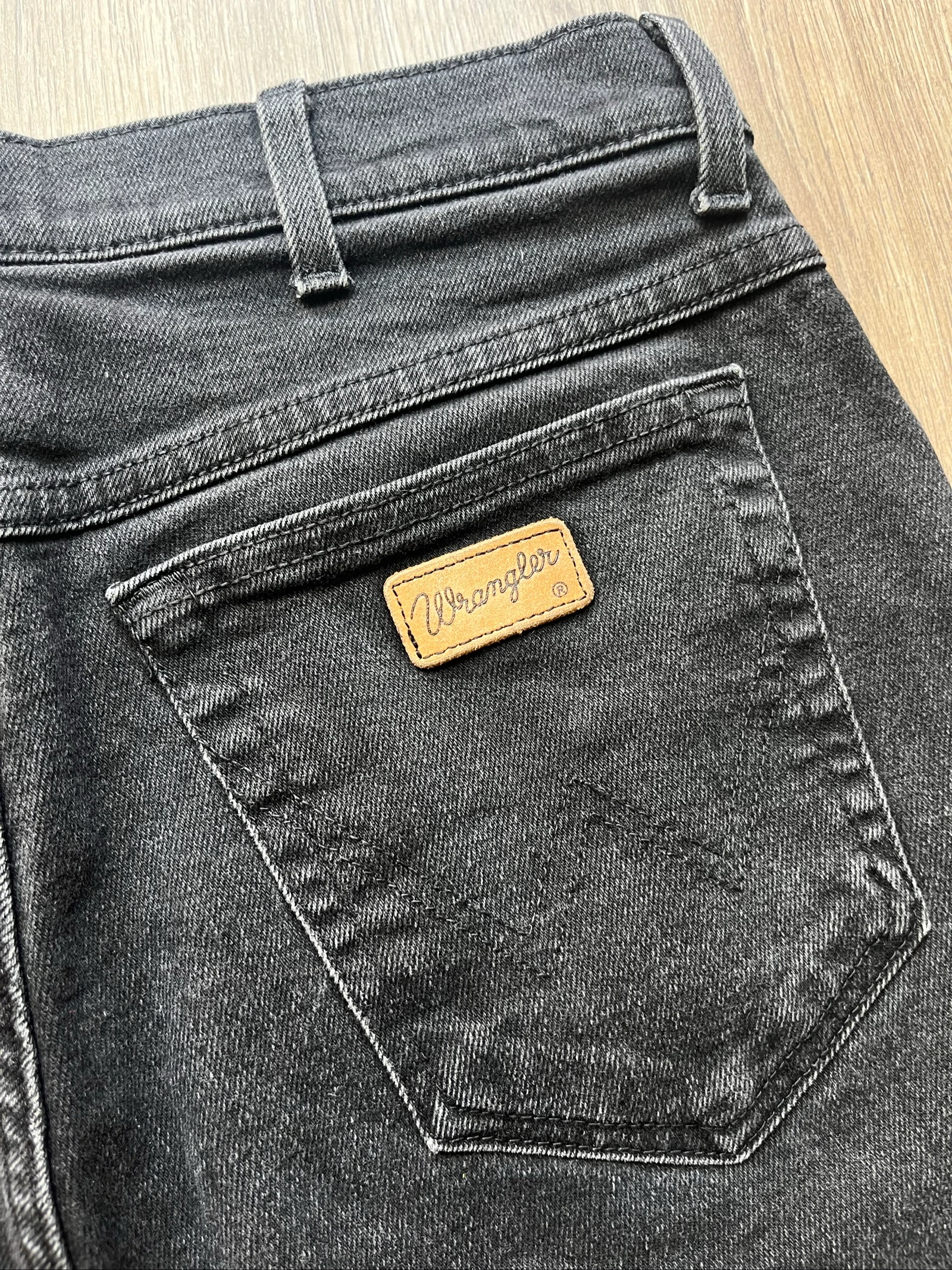 Wrangler Jeans Denim Blue Vintage Y2K Archive Straight Regular Baggy Streetwear – photo 4